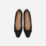 Flattered - Monica ballerinat, musta mokka