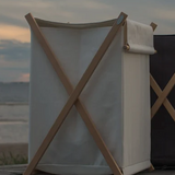 Pesuliisu - pyykkikori kankaalla