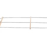 Pesuliisu - pyykkinaru mustalla narulla