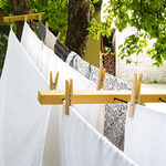 Pesuliisu - pyykkinaru mustalla narulla