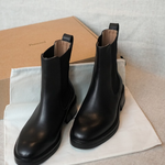 Flattered - Franca nilkkurit nahkaa, musta