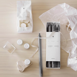 Tine K Home - kruunukynttilä 8-pack, grey