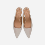 Flattered - Franchesca Suede korkokengät, sand