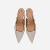 Flattered - Franchesca Suede korkokengät, sand