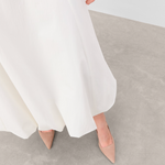 Flattered - Franchesca Suede korkokengät, sand