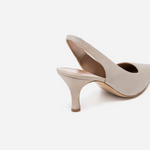 Flattered - Franchesca Suede korkokengät, sand