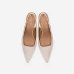 Flattered - Franchesca Suede korkokengät, sand