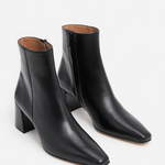 Flattered - Gill nilkkurit nahkaa, musta