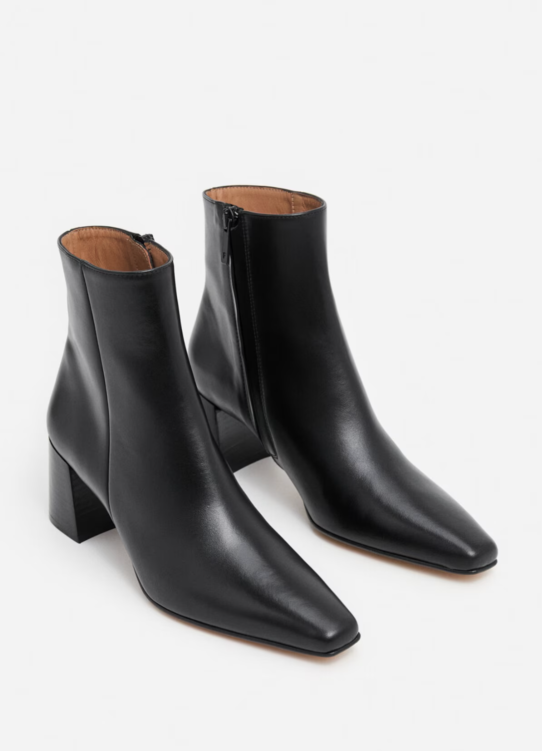 Flattered - Gill nilkkurit nahkaa, musta