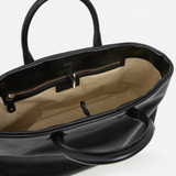 Flattered - Lola tote bag leather, black