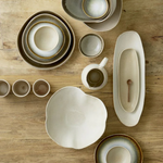 Bungalow - Tarjoiluvati soikea Jazzy Vanilla Large