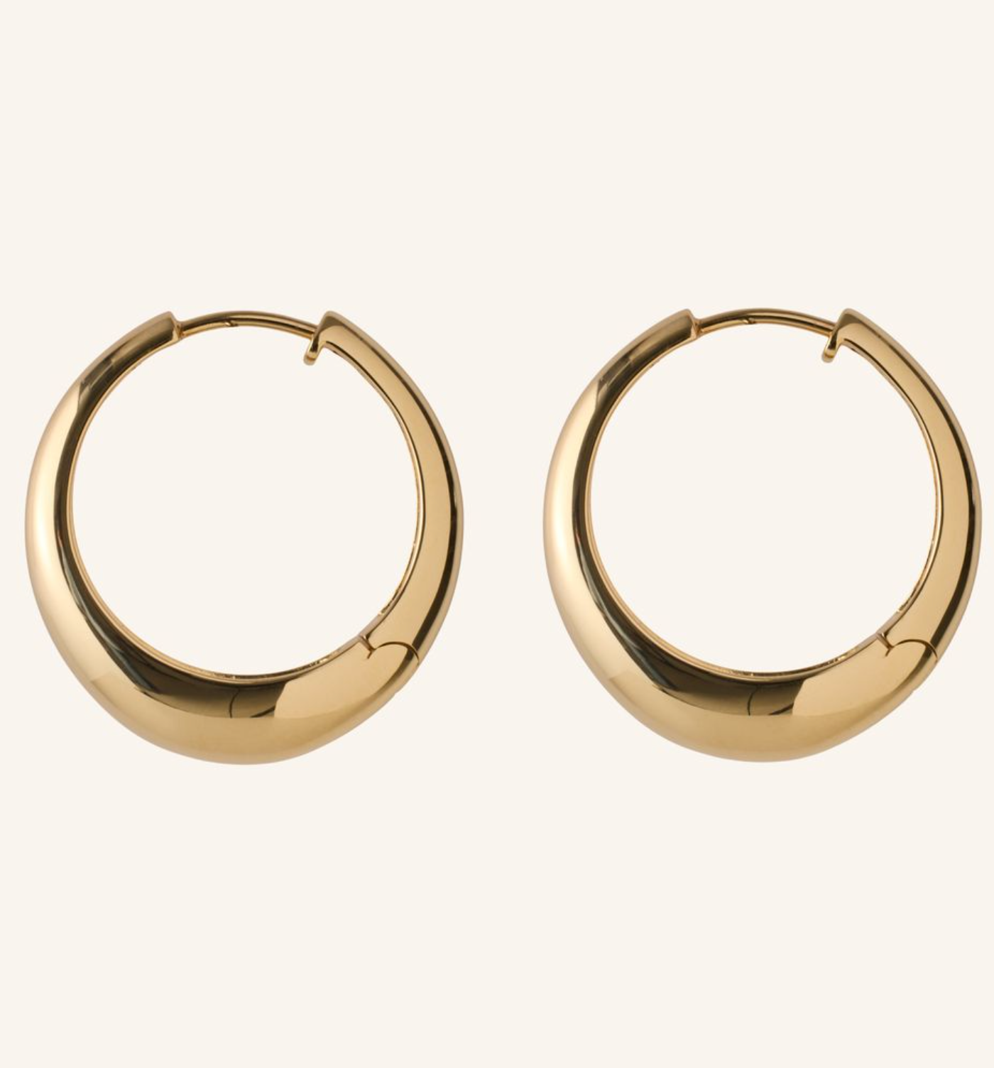 Pernille Corydon - Large Globe Huggies, kulta