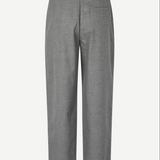 Samsoe&Samsoe - Saagneta housut, grey melange