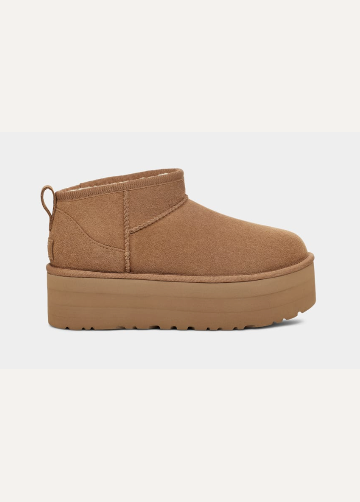 UGG - Classic ultra mini platform, chestnut