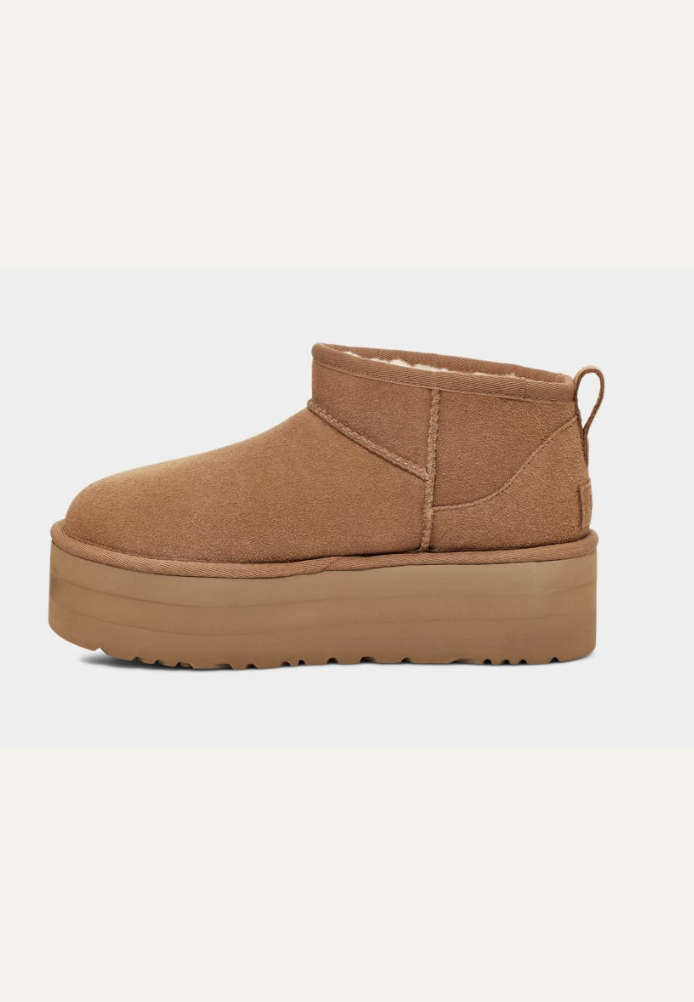 UGG - Classic ultra mini platform, chestnut