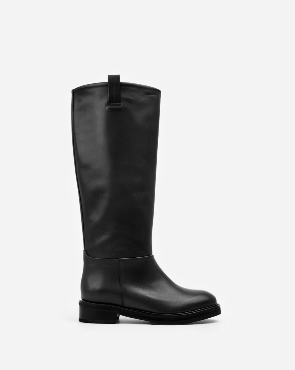 Flattered - Frances saappaat nahkaa, musta