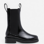 Flattered - Liana nahkanilkkurit, musta