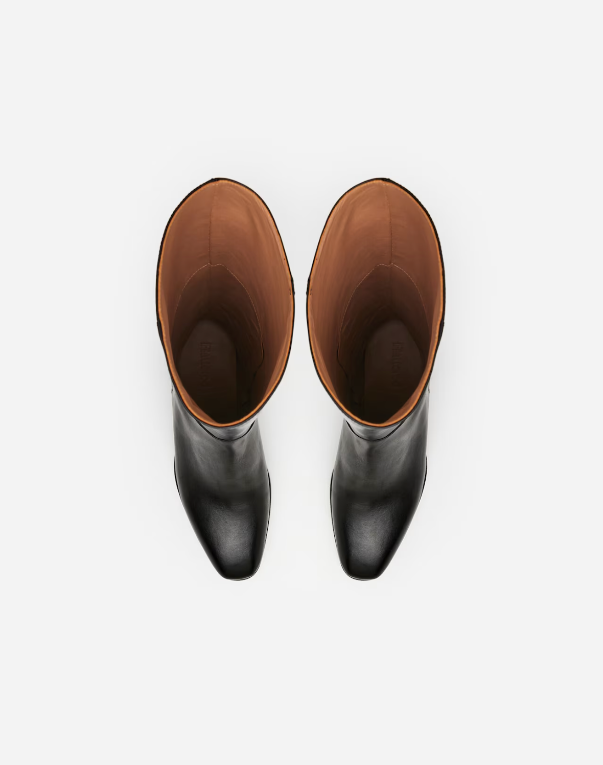 Flattered - Colette nahkasaappaat, musta