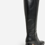 Flattered - Colette nahkasaappaat, musta