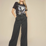 Mos Mosh - Gobi Pleat Jeans long, black