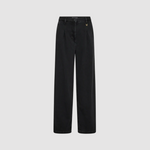 Mos Mosh - Gobi Pleat Jeans long, black