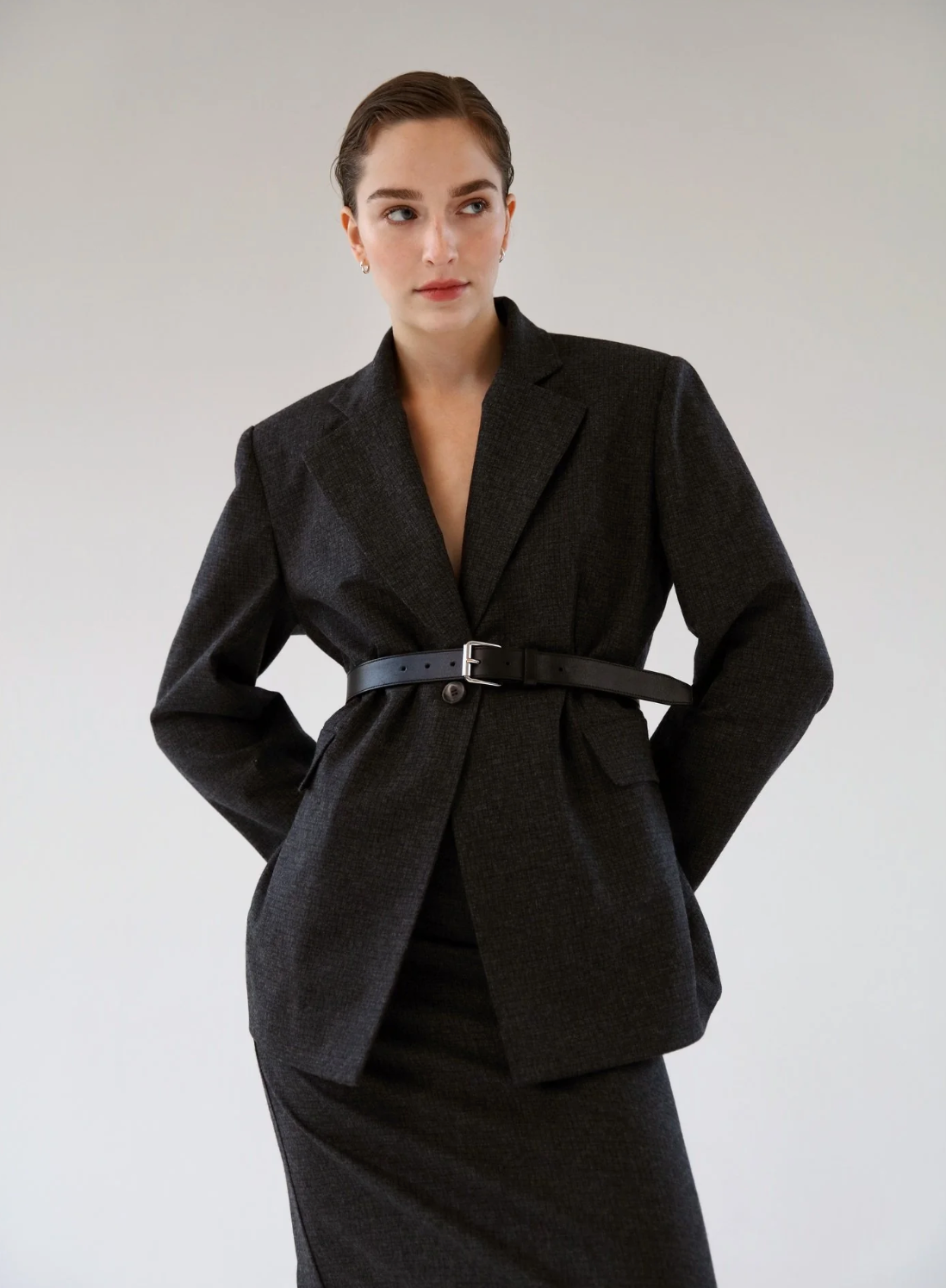 Gauhar - Oversized bleiseri, cedar