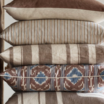 Joplin pellavatyynynpäällinen 55x55, hazel/shadow