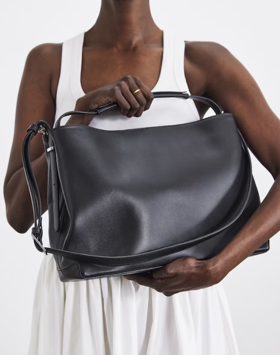 Flattered - Harper grande handbag, black