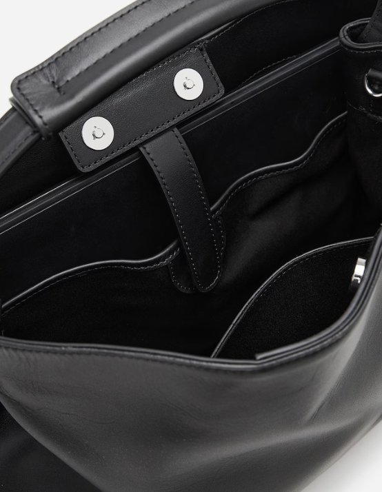 Flattered - Harper grande handbag, black