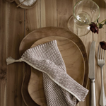 Tiskirätti 2pack 25x25, mocca