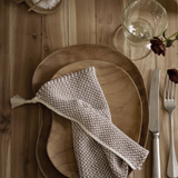 Tiskirätti 2pack 25x25, mocca