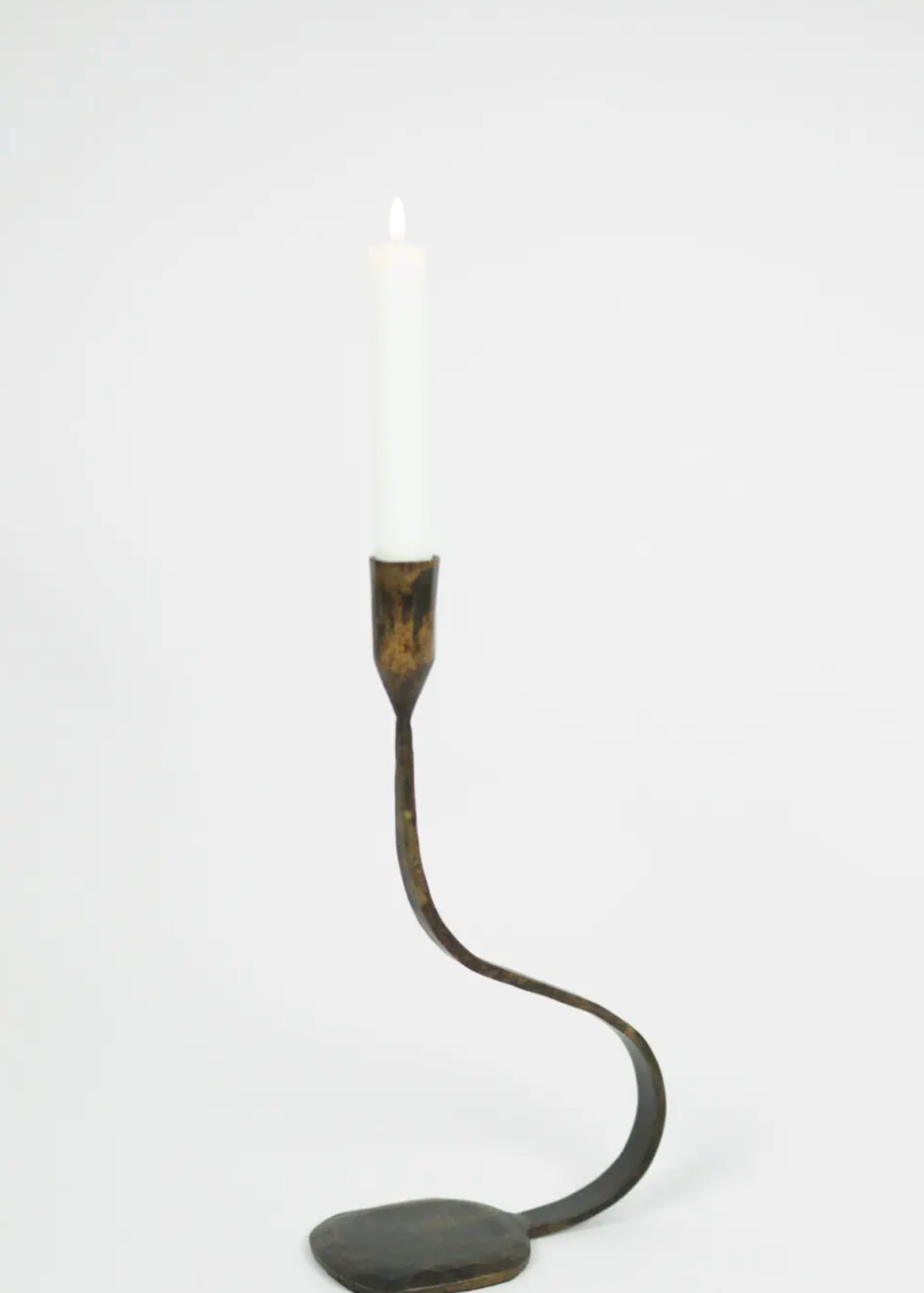 Steffi kynttilänjalka, 30 cm musta