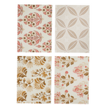 Bungalow - Greeting Card Yara Raspberry S/4pcs