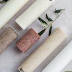 Oliiviöljykynttilä 6 cm x 10cm, hazelnut