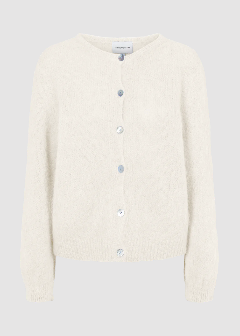 Americandreams - Susan neuletakki alpakkaa, white