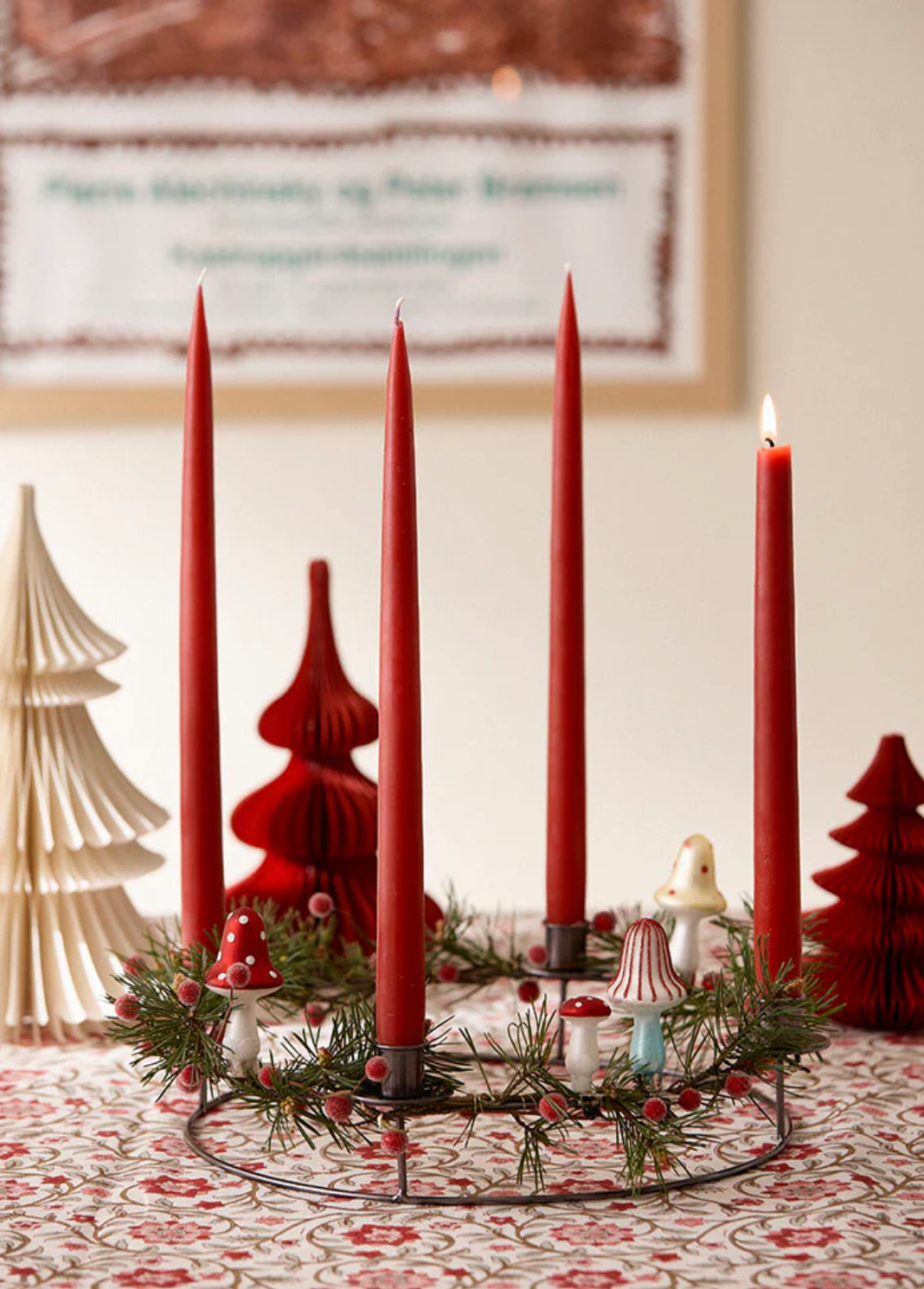 Kynttilänjalka Gamma, grey