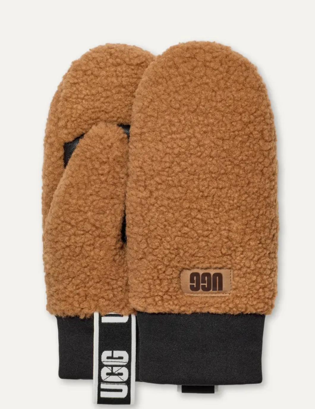 UGG Fluff käsineet, chestnut