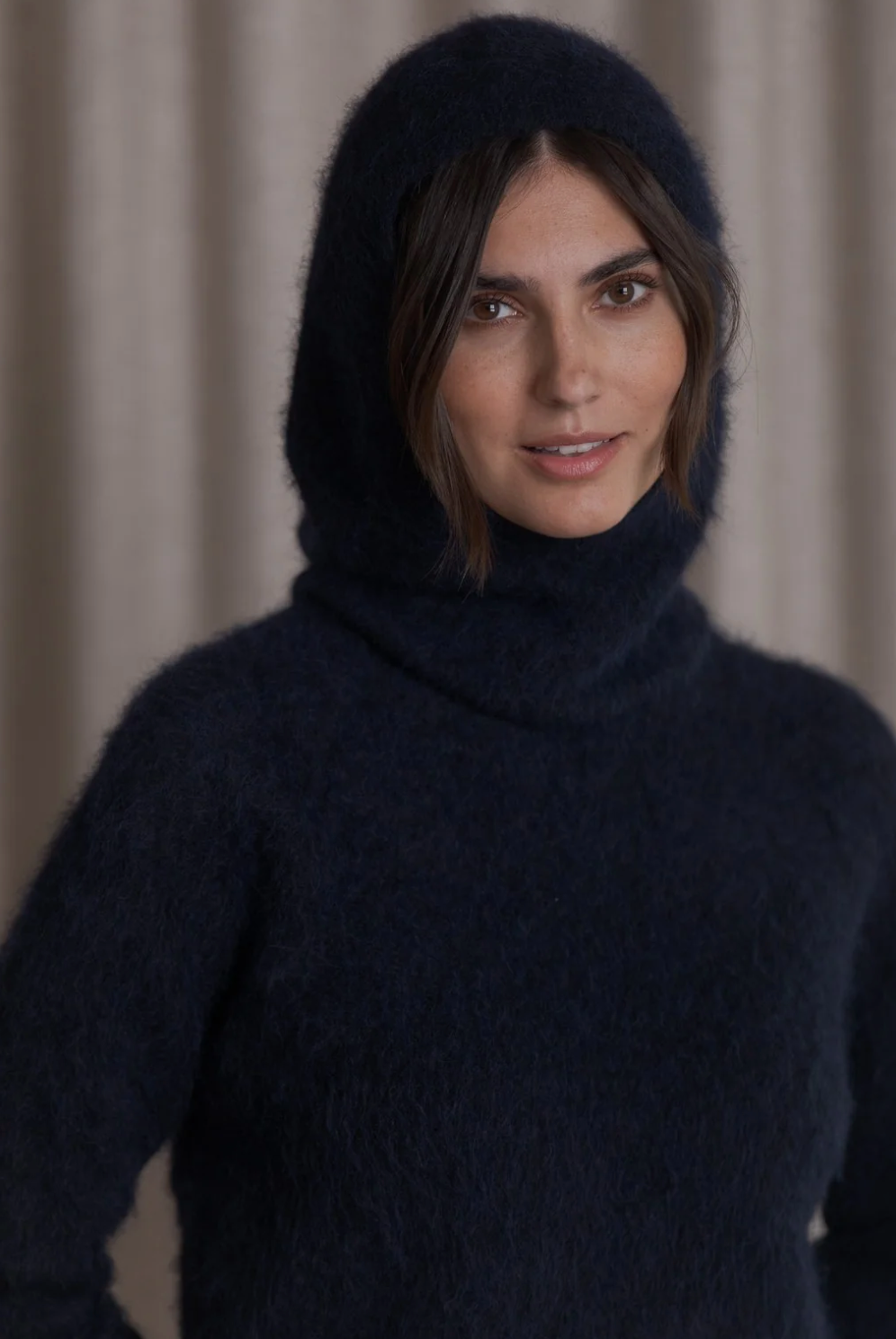Alivia huppu, dark navy