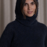 Alivia huppu, dark navy