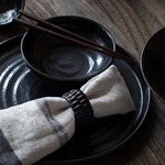 Thea servetti, denim stripe