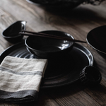 Thea servetti, denim stripe