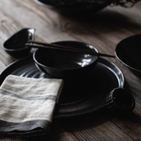 Thea servetti, denim stripe