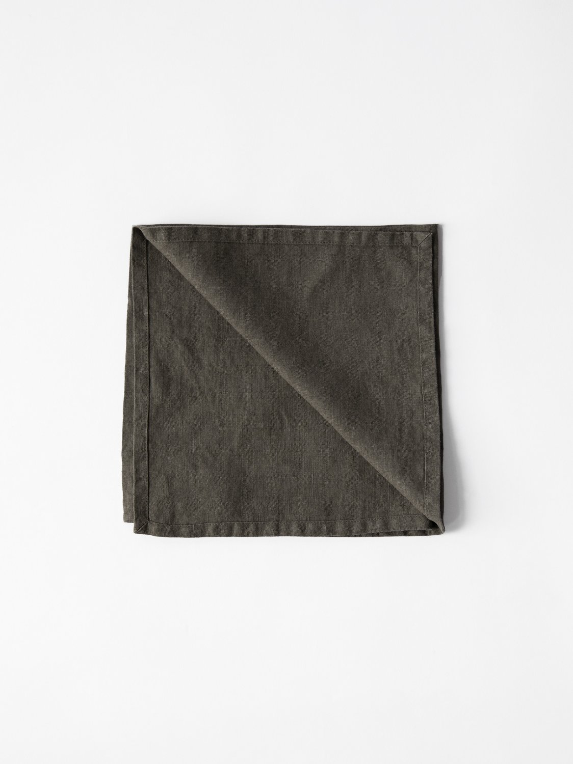 Pellavaservetti 45x45, taupe