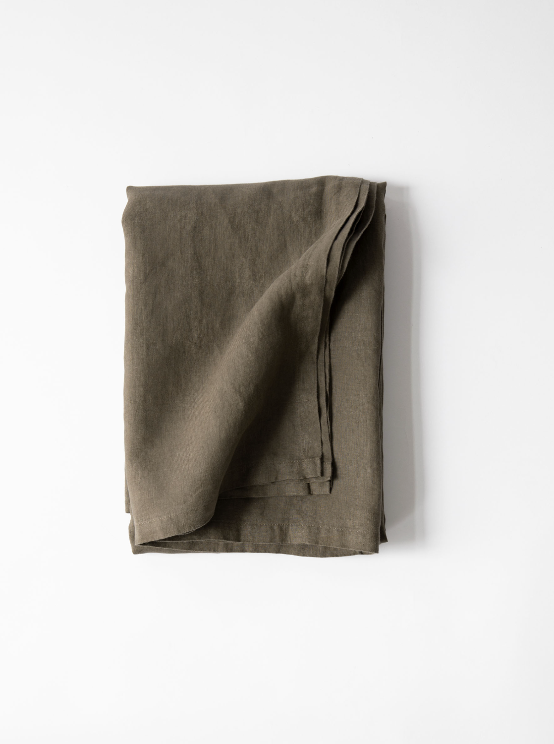 Pöytäliina pellavaa 145x270, taupe