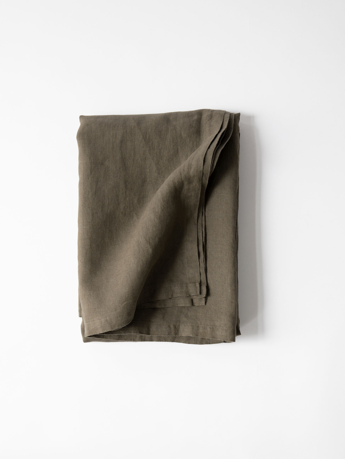 Pöytäliina pellavaa 145x330, taupe