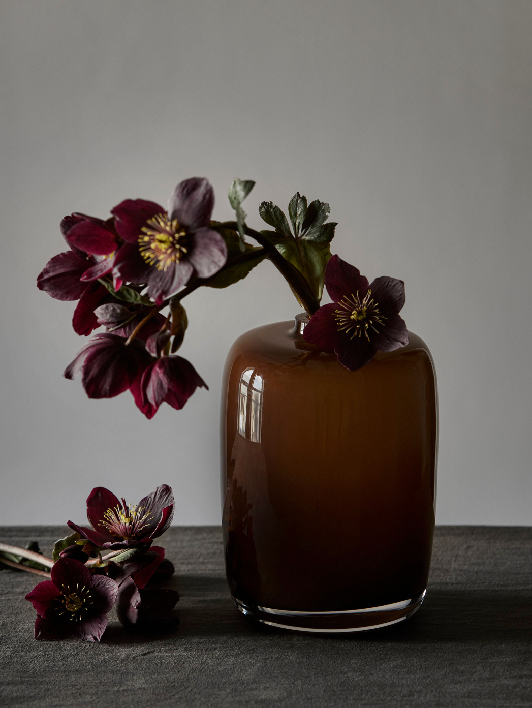 Verona maljakko 20cm, ruskea