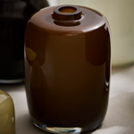 Verona korkea maljakko, ruskea