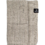 Himla - raidalliset pellavaservetit (4pl), kohl/natural