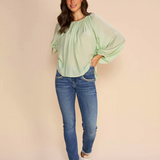 Mos Mosh - Sansa Boheme pusero, smoke green
