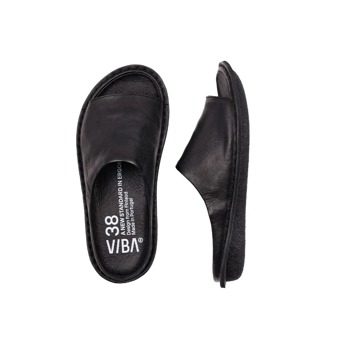 VIBAe - SAINT TROPEZ Leather Preto Black
